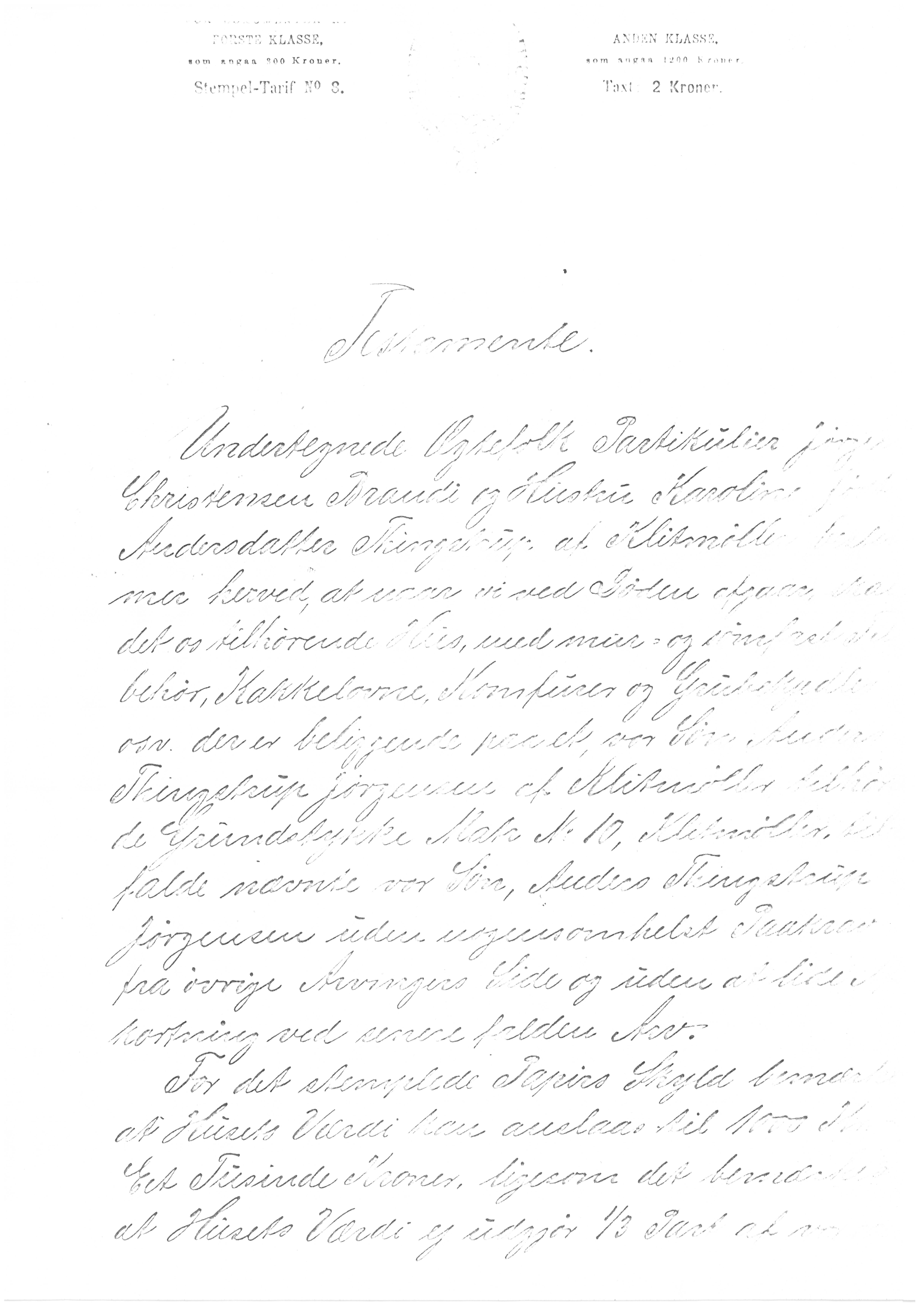 Matrnr 10i Testamente 1