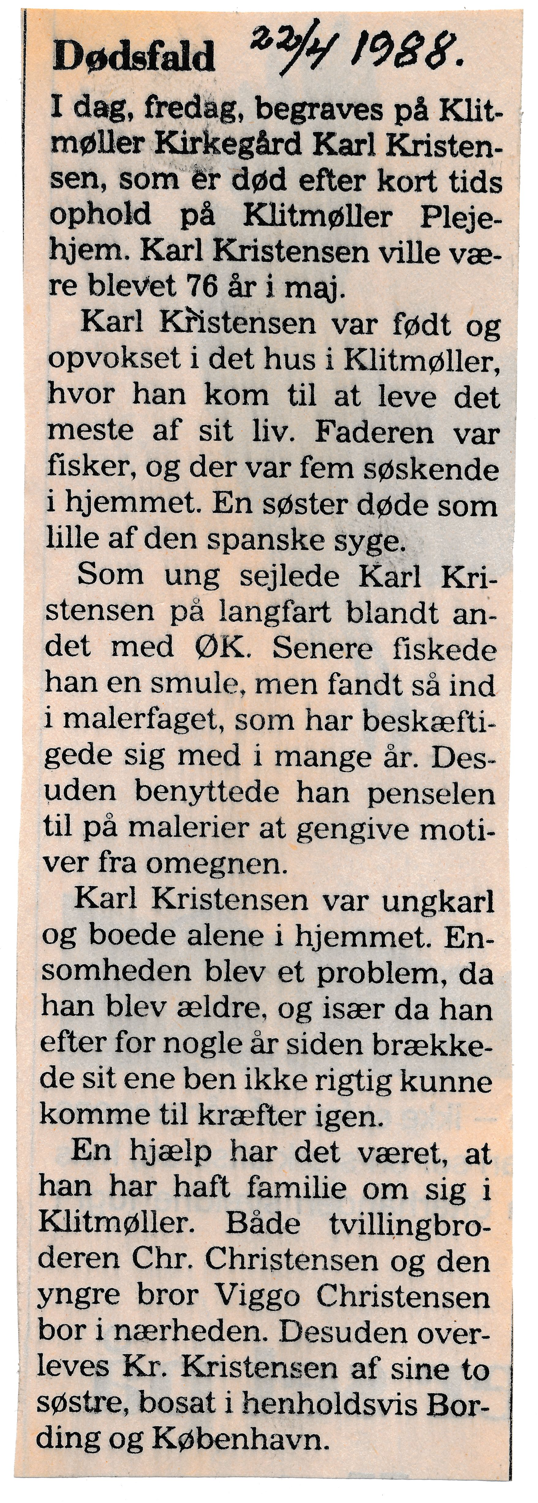 Matrnr 38f Nekrolog 1988