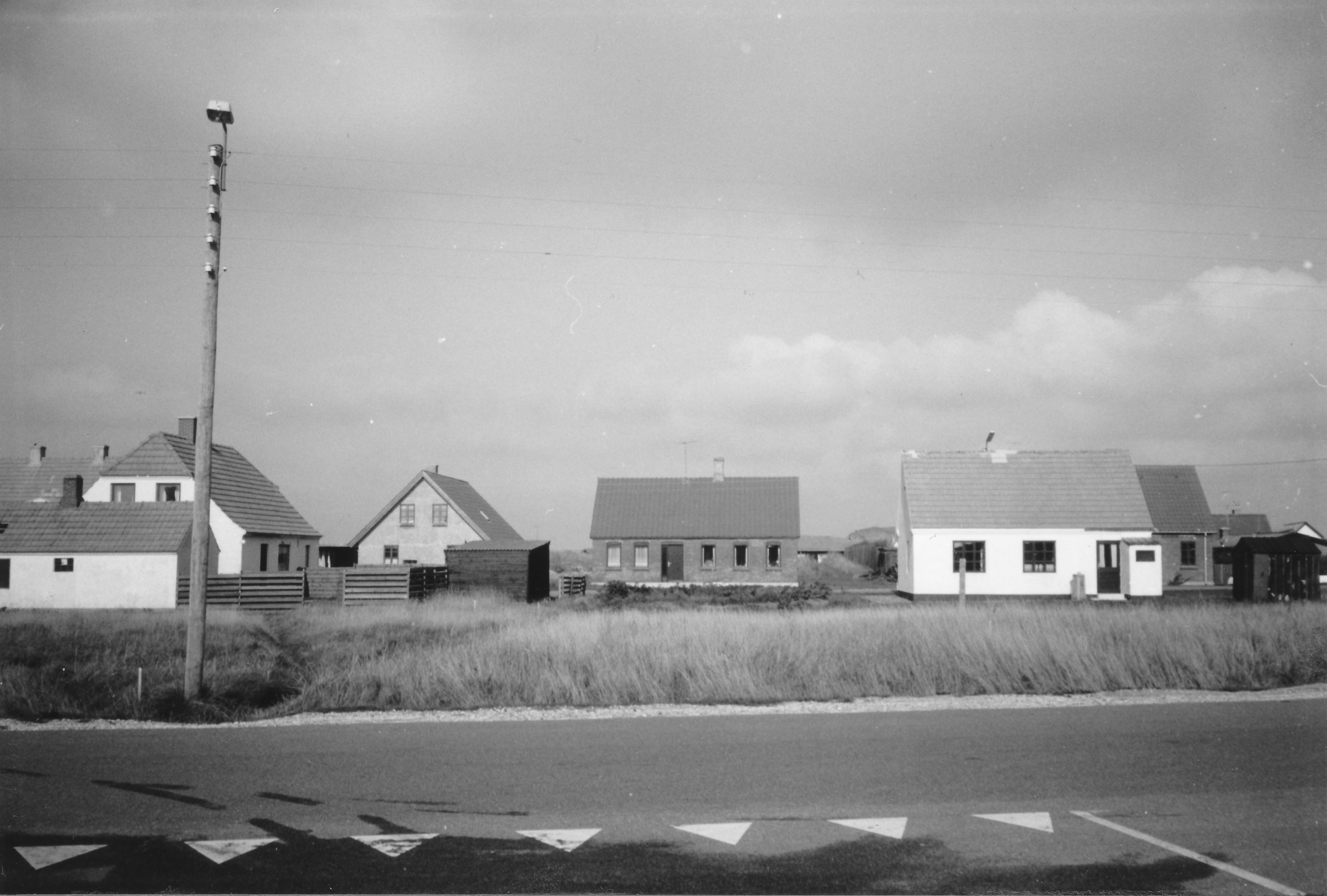 Matrnr 38k Det hvide hus til venstre i 1983 Forrest Ørhagevej