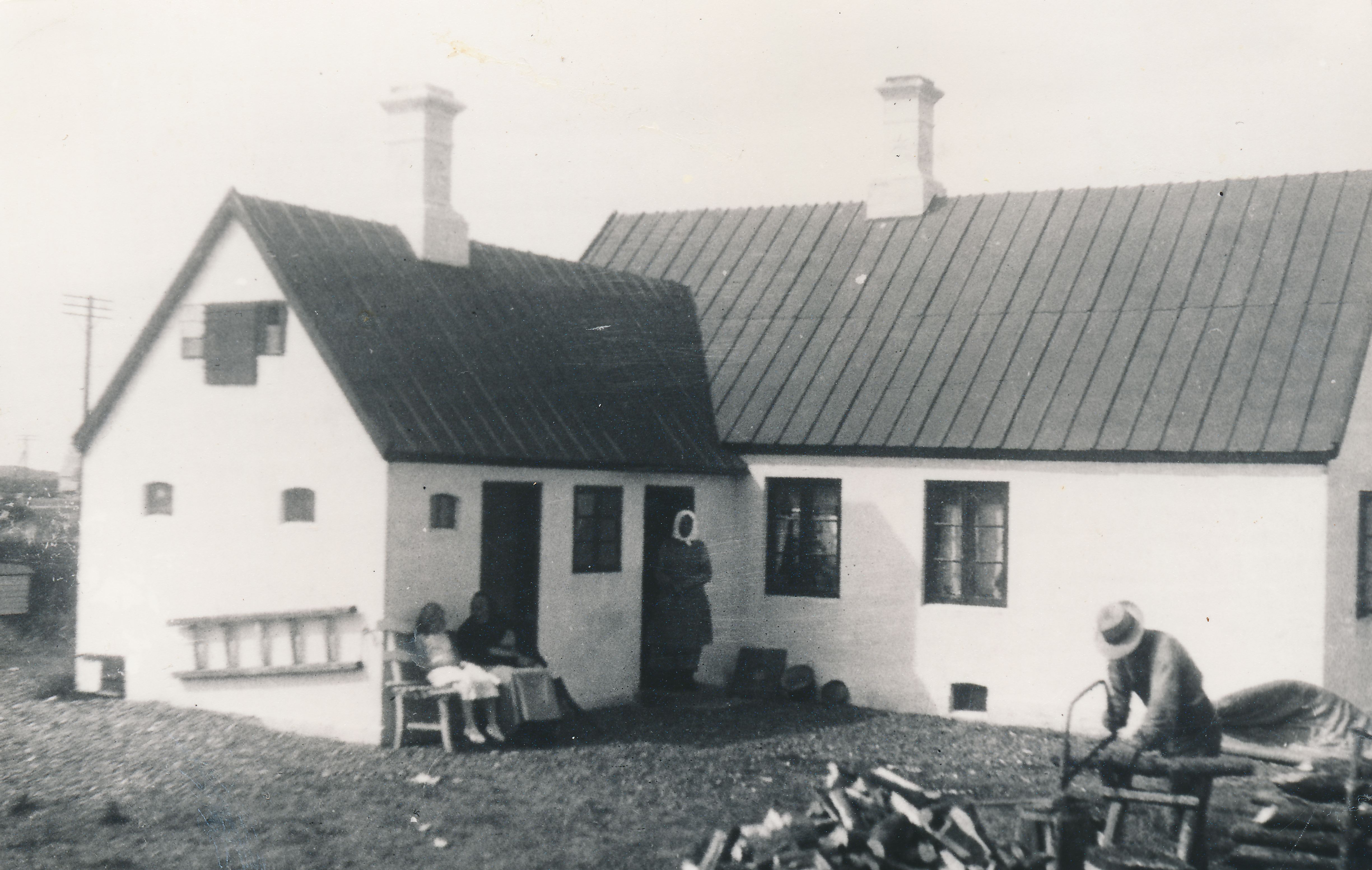 Matrnr 63g Huset set fra syd i 1922