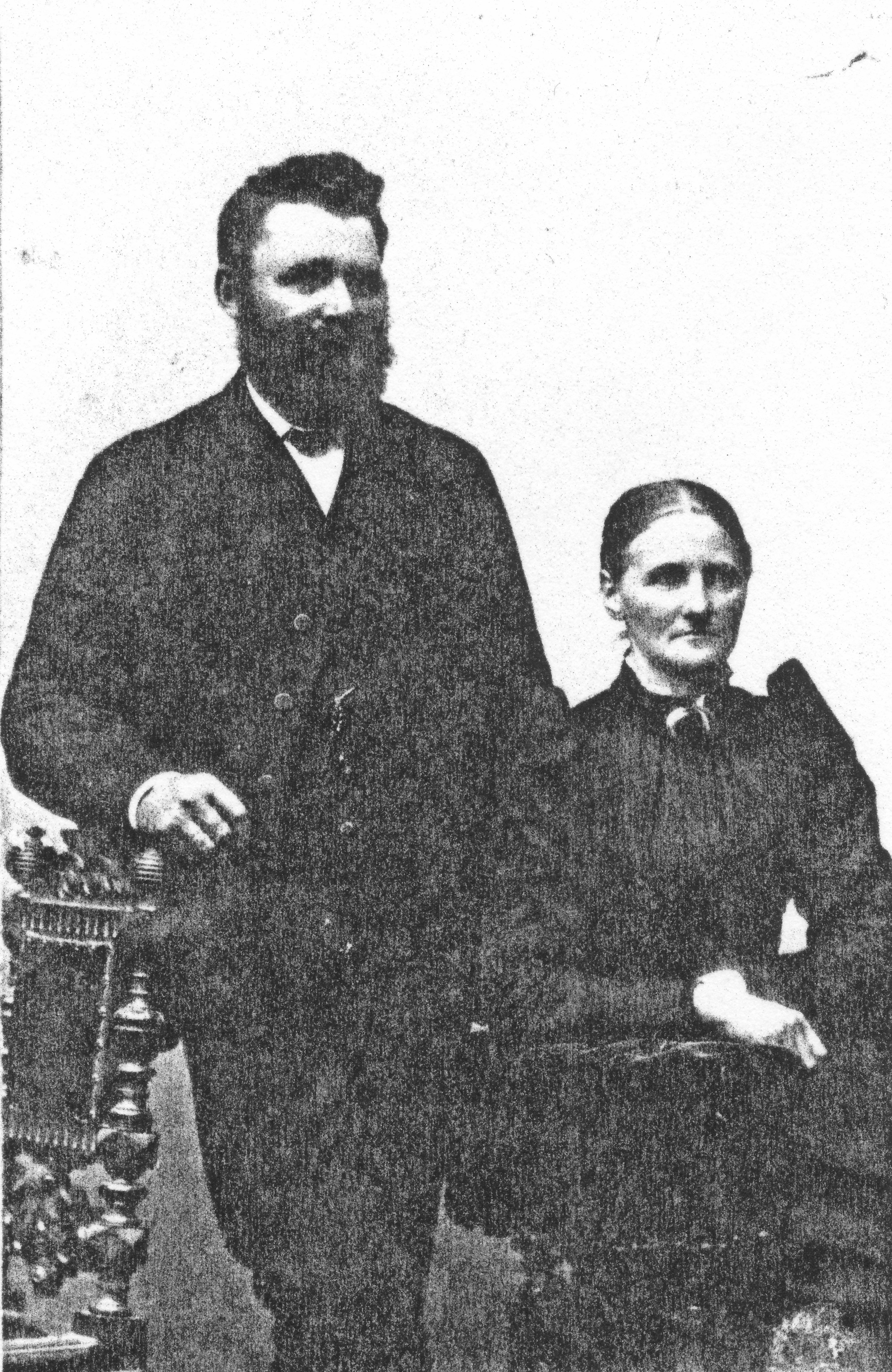Matrnr 2b Jens Pedersen Holler 1851 1901 og Jensine Christine Mortensen 1851 1934