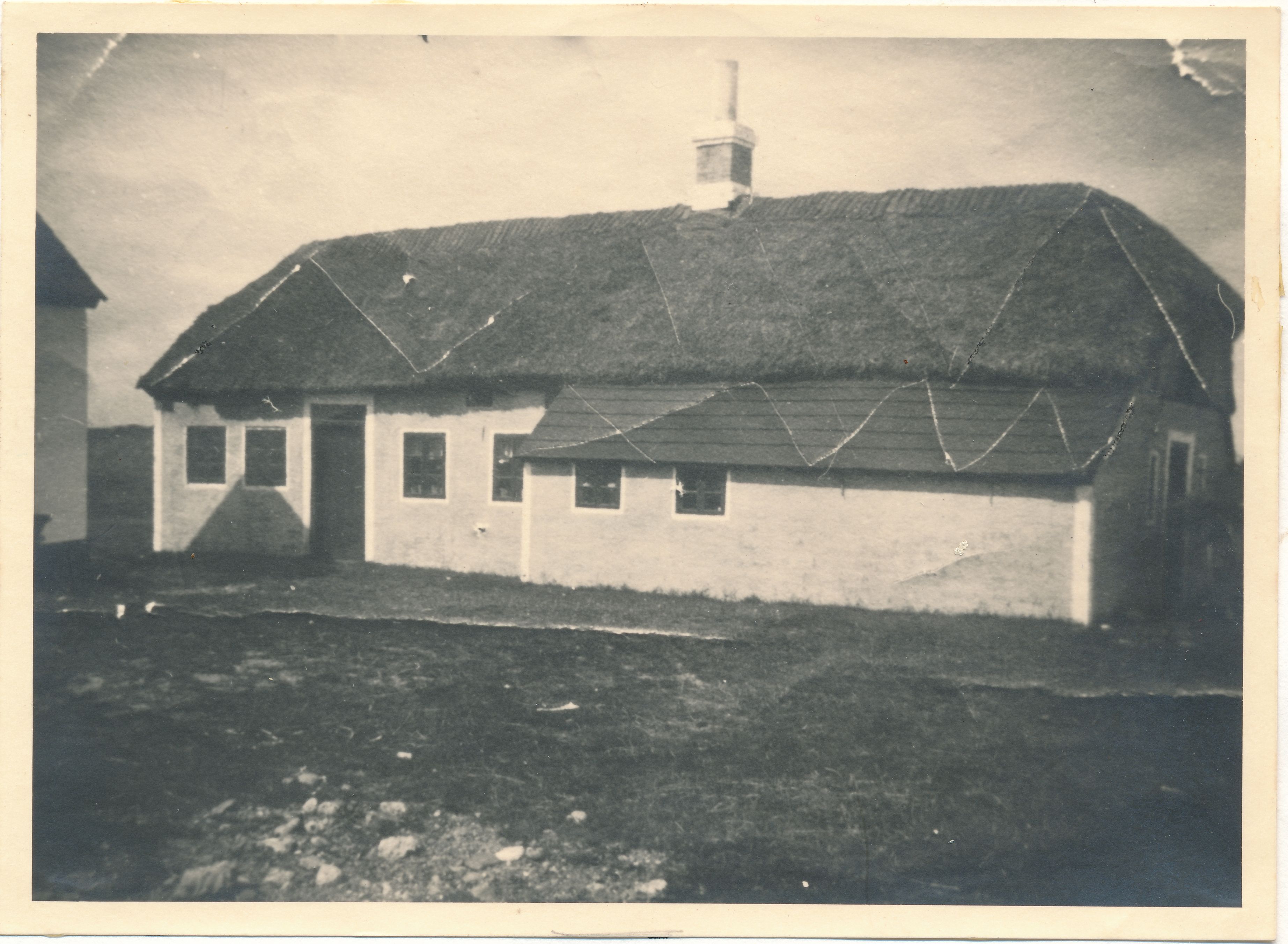 Matrnr 56 Det gamle hus kort fr nedrivningen